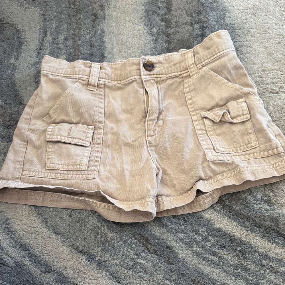 Girls Khaki Shorts